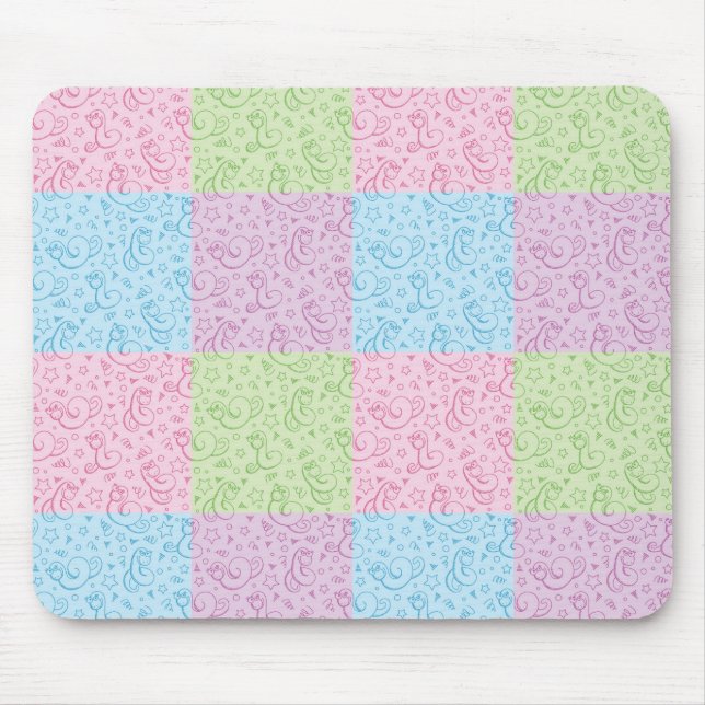 Mousepad padrões com cobras (Frente)