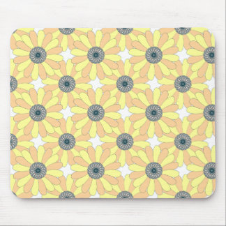 Mousepad Padrões florais sem costura de girassóis