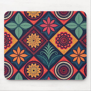 Mousepad Padrões mágicos das flores
