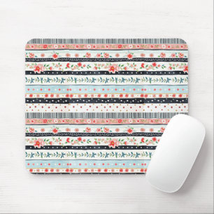 Mousepad Padrões mistos shabby chic