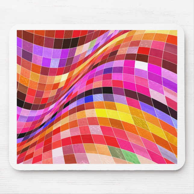 Mousepad Padrões Psicodélicos (Frente)