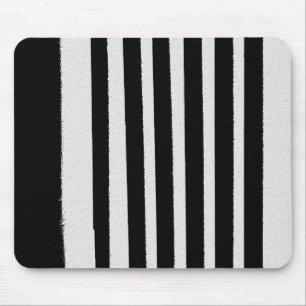 Mousepad Padrões simples Legal com distribuição branca e pr