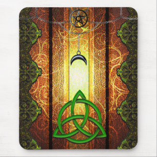Mousepad Pagan Tome Dark Magic Spells Wiccan & Witchcraft 1
