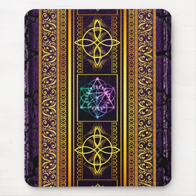 Mousepad Pagan Tome Dark Magic Spells Wiccan & Witchcraft 2 (Frente)