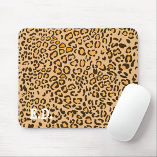 MOUSEPAD PÁGINA DE MOUSE DE IMPRESSÃO LEOPARD