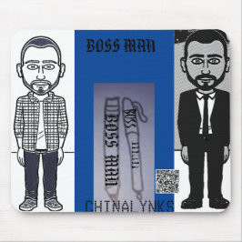 MOUSEPAD PÁGINA DE MOUSE DO BOSS MAN