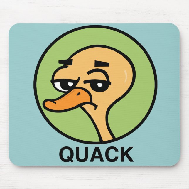 MOUSEPAD PÁGINA DE MOUSE DUCK DE ESTILO DE CARTÃO FUNNO (Frente)