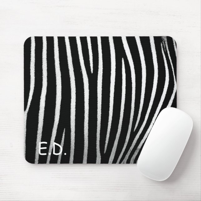 MOUSEPAD PÁGINA DO MOUSE DE IMPRESSÃO ZEBRA (Com mouse)