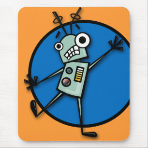 MOUSEPAD PÁGINA DO MOUSE ROBOT DE ESTILO DE CARTÃO FUNNAL