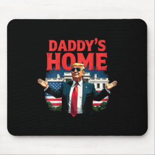 Mousepad Página inicial do Pai Trump 2024 (no verso) 2025 T