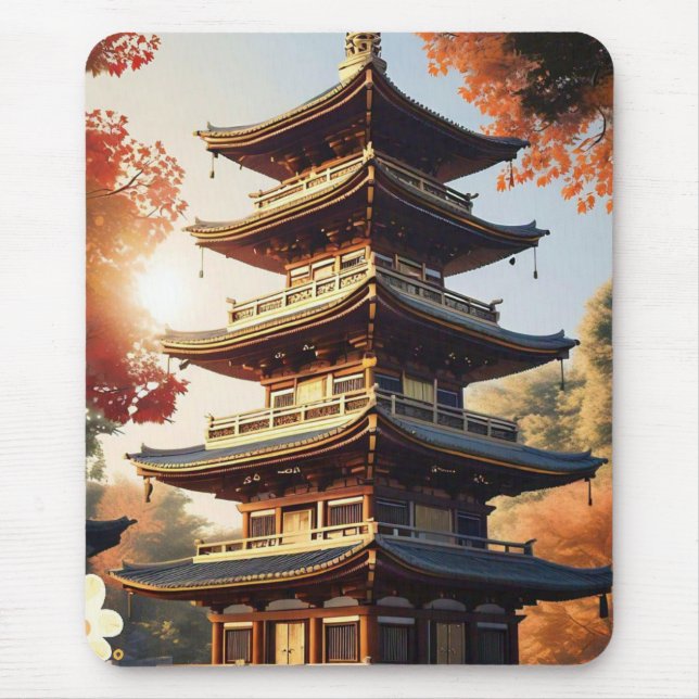 Mousepad "Pagoda da Paz" (Frente)