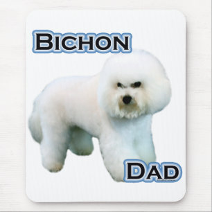 Mousepad Pai 4 do Bichon Frise