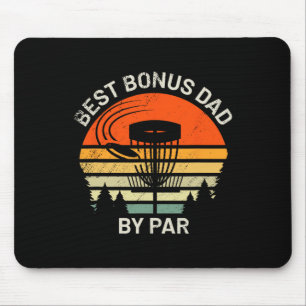 Mousepad Pai Adotivo de Disc Golf Melhor Pai Adicional pela