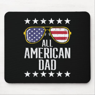 Mousepad Pai Americano 4 De Julho Dia Memorial Corresponden