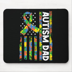 Mousepad Pai Autismo Deficiência Mês Awarene