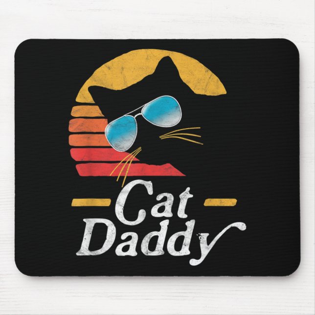 Mousepad Pai Cat Vintage 80 (Frente)