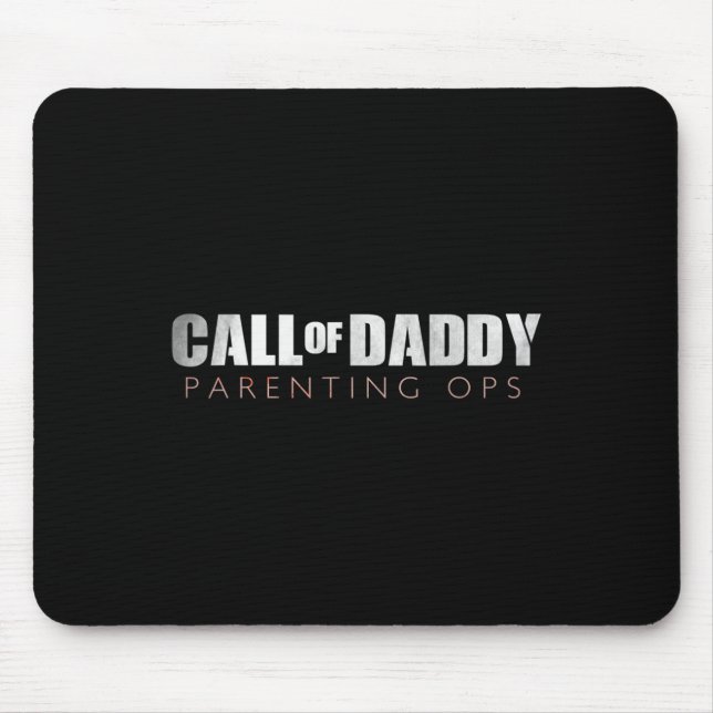 Mousepad Pai Chamada De Oferta De Ops De Parentalidade De P (Frente)