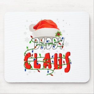 Mousepad Pai Claus Christmas Pajama Family Matando Xmas