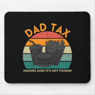 Mousepad Pai com certeza que não é veneno de pais engraçado