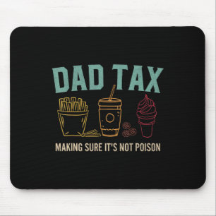 Mousepad Pai com certeza que não é veneno de pais engraçado