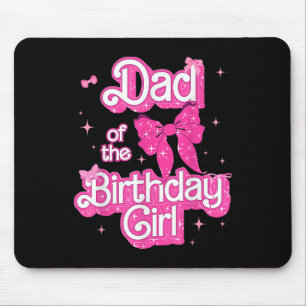 Mousepad Pai Da Família Birthday Girl Birthday Kid