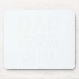 Mousepad Pai da Garota de Aniversário Pai#39;s Day Men