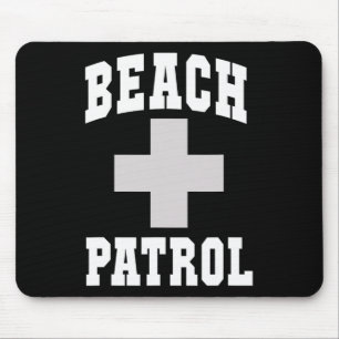 Mousepad Pai da Patrulha da Praia Fofo Viagem de Natação de