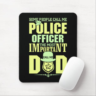 Mousepad Pai da Polícia POLÍCIA DIA DE OS PAIS