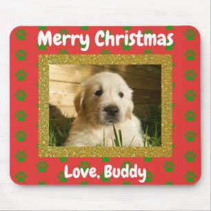 Mousepad Pai de Cachorro de Amor de Natal