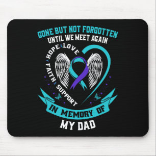 Mousepad Pai De Camisa De Sensibilização Suicida Foi Embora