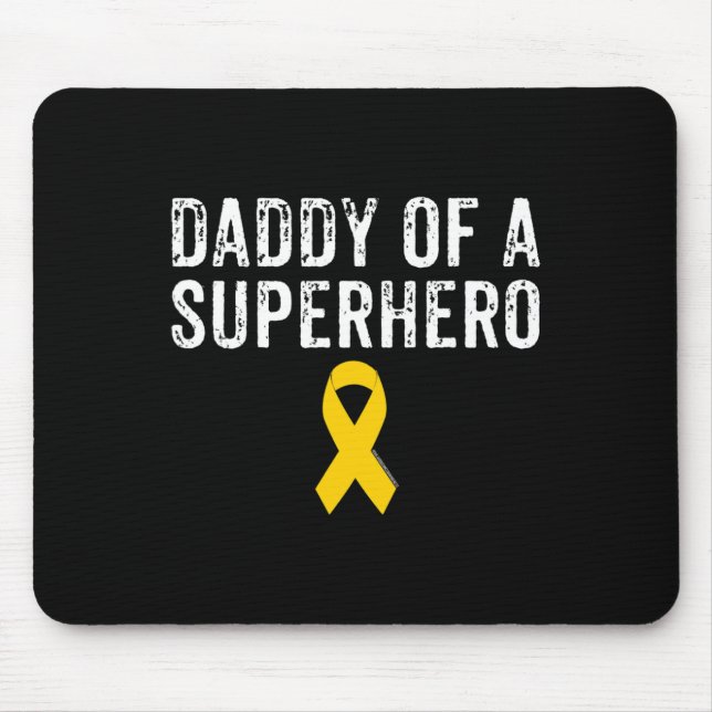 Mousepad Pai de Consciência Pediátrica para Canceres  de (Frente)
