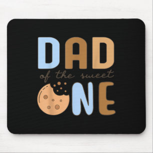 Mousepad Pai De Cookies Doce E primeiro aniversario De Leit