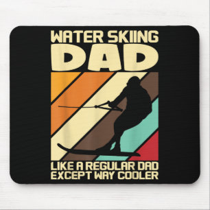 Mousepad Pai de Esqui de Água Ventiladores de Esqui