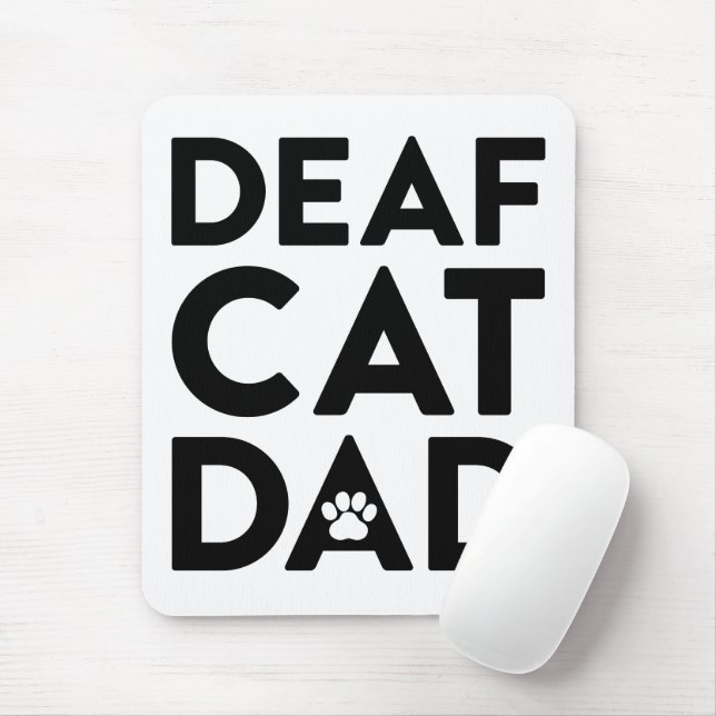 Mousepad Pai de Gato Surdo (Com mouse)