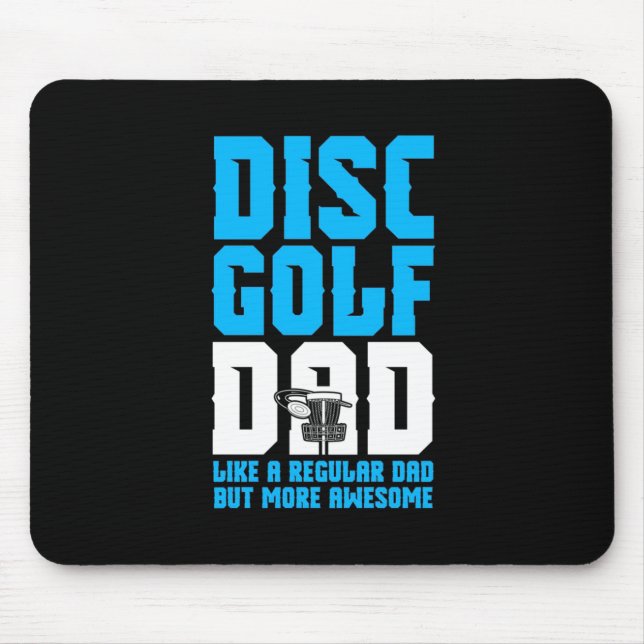 Mousepad Pai de Golf em Disco Ortoso (Frente)