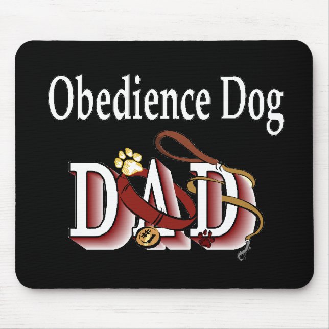 Mousepad Pai de Obediência de Cães (Frente)