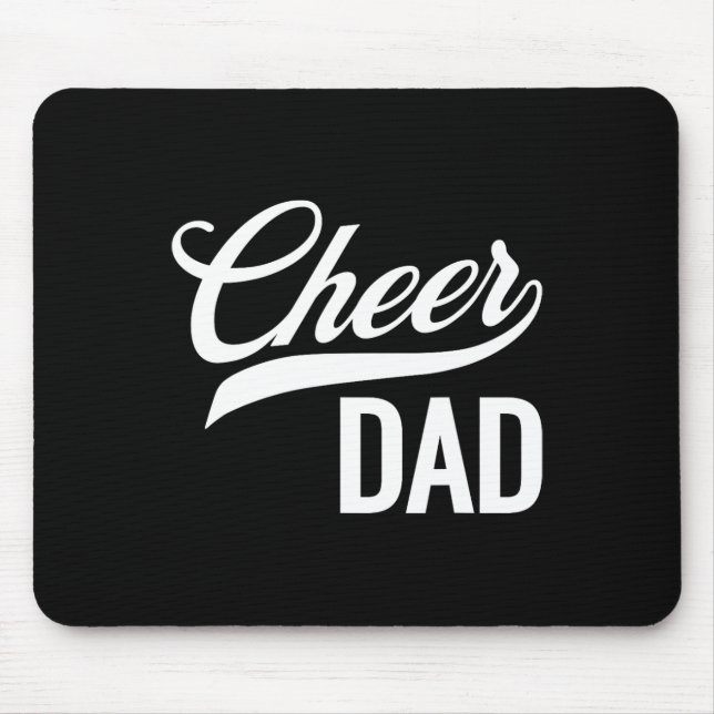 Mousepad Pai de Torcida Vermelho e Branco de Torcida Combin (Frente)