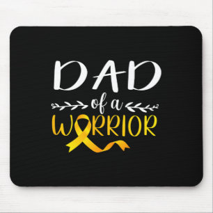 Mousepad Pai De Um Apoio À Sensibilização Para Canceres De