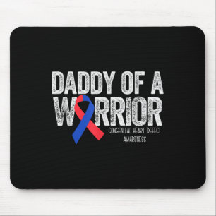 Mousepad Pai De Um Guerreiro T Camisa Chd Congenital Heart