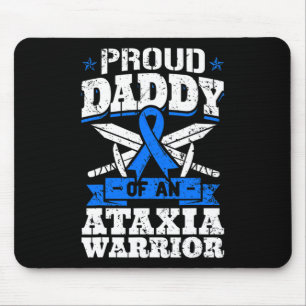 Mousepad Pai De Uma Fita De Sensibilização Do Guerreiro Da