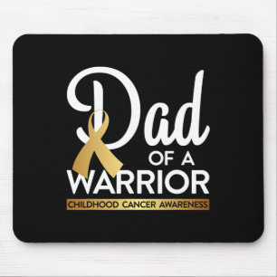 Mousepad Pai De Uma Fita Dourada De Cancer De Infância