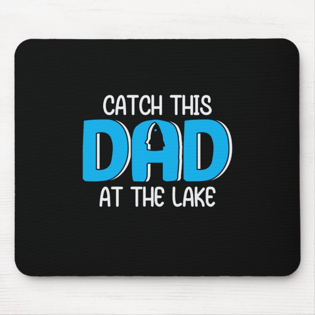 Mousepad Pai Deu Este Pai No Lago (Frente)