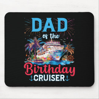 Mousepad Pai do aniversariante divertido cruzeiro aniversár