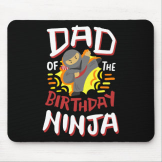 Mousepad Pai Do Bairthday Ninja Karate Kids Bday Party F