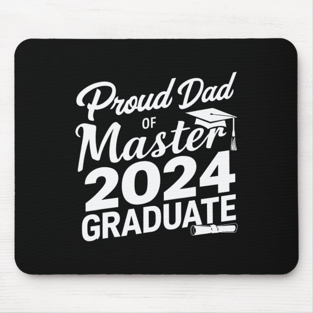 Mousepad Pai Do Formando Master 2024 (Frente)