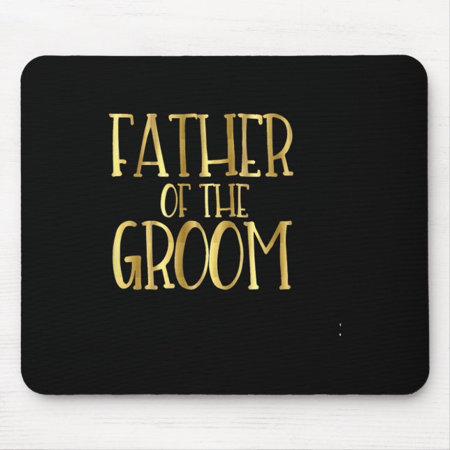 Mousepad Pai Do Pai De Noiva De Festa de casamento (Frente)