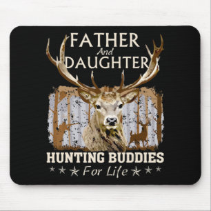 Mousepad Pai e Filha caçando amigos para o presente da vida