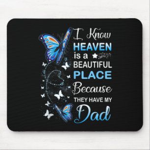 Mousepad Pai É Meu Anjo Guardião No Dia Do Memorial Do Céu