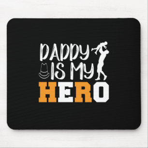 Mousepad Pai É Meu Herói