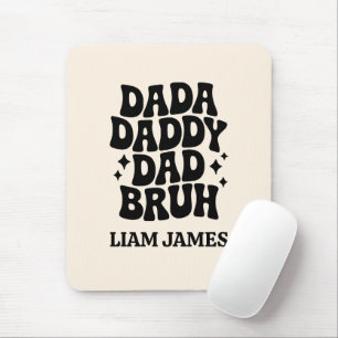 Mousepad Pai engraçado Dada Bruh Dia de os pais presente pa